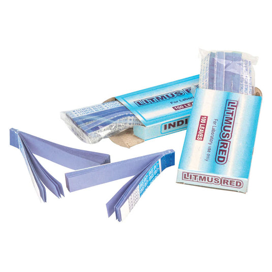 Papel tornasol azul (caja 100 tiras)