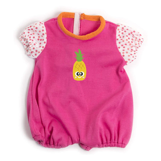 Pijama rosa de verano para muñecas de hasta 40 cm