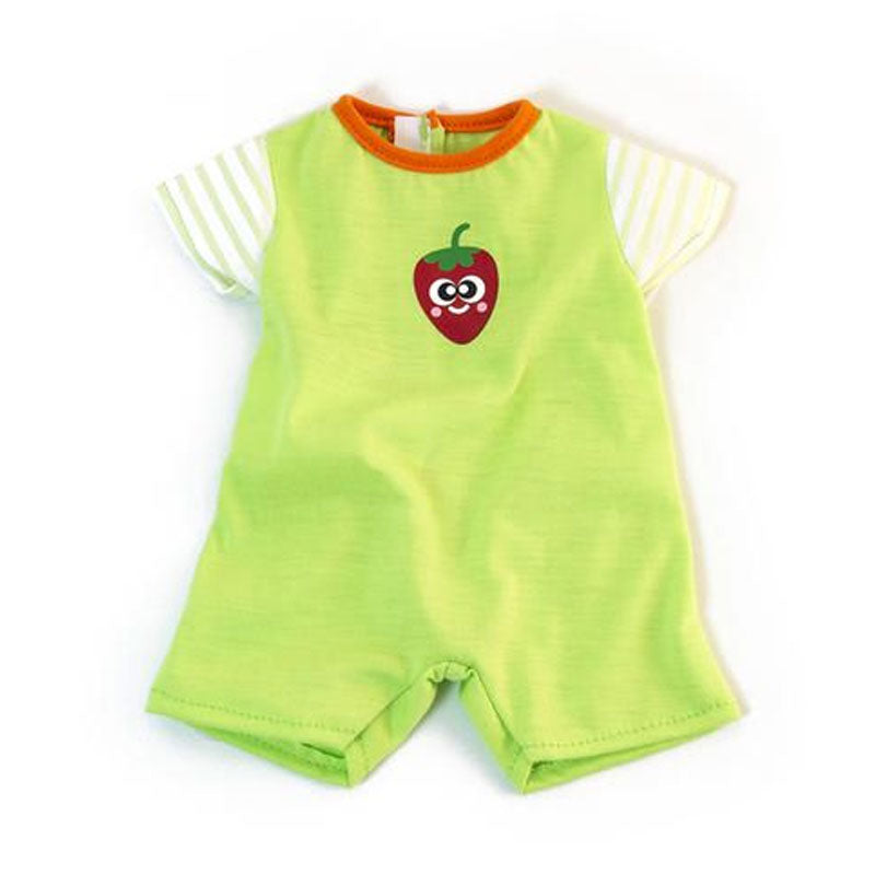 Load image into Gallery viewer, Green winter pajamas for dolls up to 40 cm