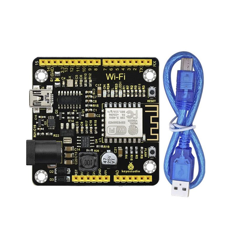 Cargue la imagen en el visor de la galería, Placa de desarrollo WiFi Keyestudio ESP8266