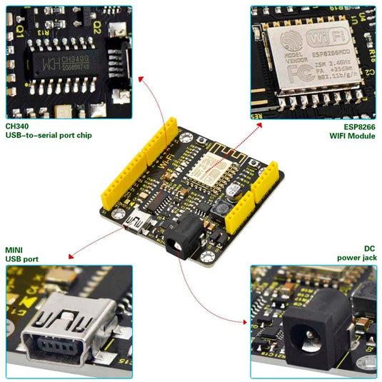 Keyestudio ESP8266 Wifi Development Board