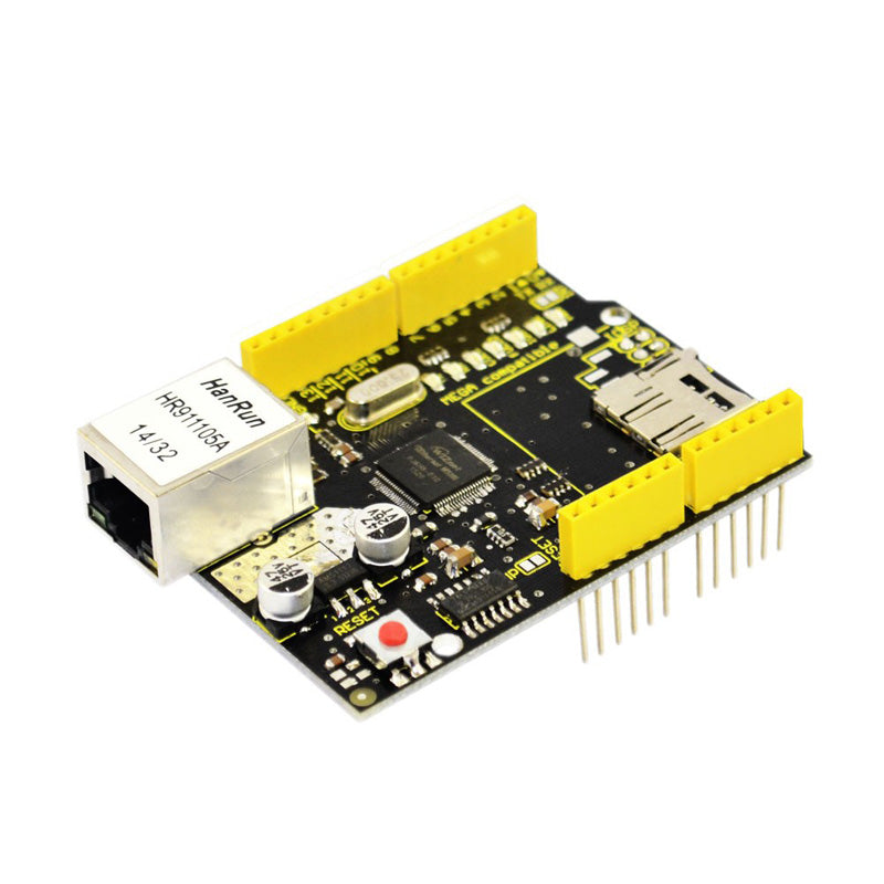 Load image into Gallery viewer, W5100 Ethernet Shield for Arduino Keyestudio