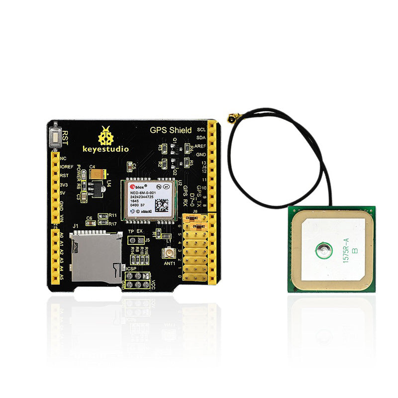 Carregar imagem para visualizador de galeria, Shield GPS para Arduino Keyestudio
