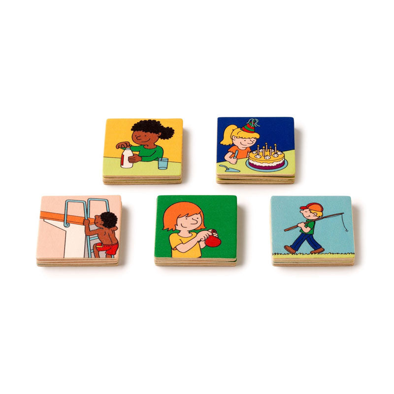 Cargue la imagen en el visor de la galería, aprender a contar histórias com puzzles