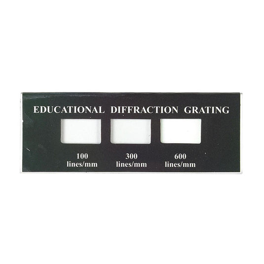 Diffraction grating (100, 300 and 600 lines/mm)
