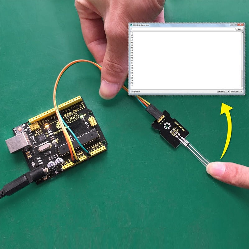 Carregar imagem para visualizador de galeria, Sensor de pressão filme fino para Arduino Keyestudio