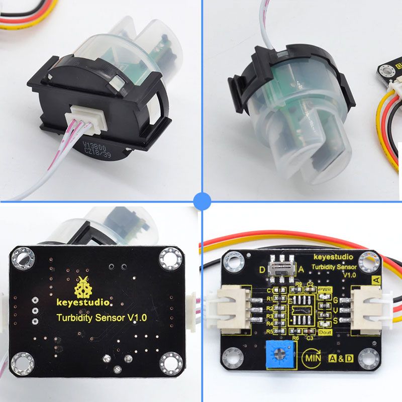 Carregar imagem para visualizador de galeria, Sensor de turbidez da água V1.0 Keyestudio