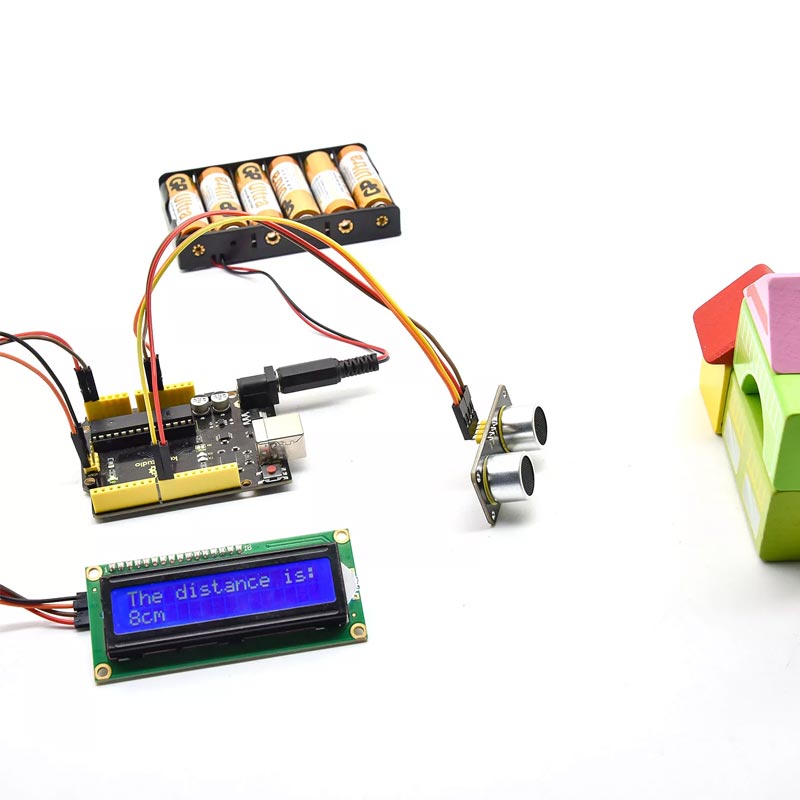 Carregar imagem para visualizador de galeria, Sensor ultrasónico SR01 V3 Keyestudio