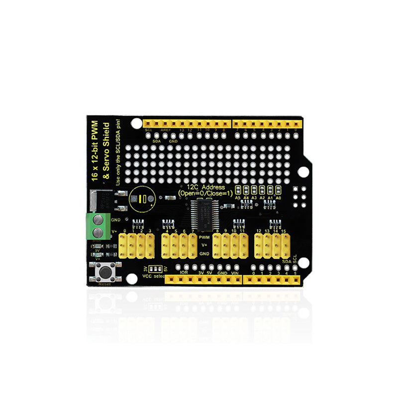 Load image into Gallery viewer, 16 Channel Servo Motor Shield for Arduino Keyestudio