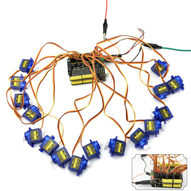 Load image into Gallery viewer, 16 Channel Servo Motor Shield for Arduino Keyestudio