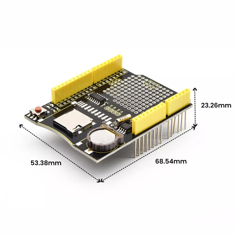 Load image into Gallery viewer, Shield with expansion board + TF card for Keyestudio data recording