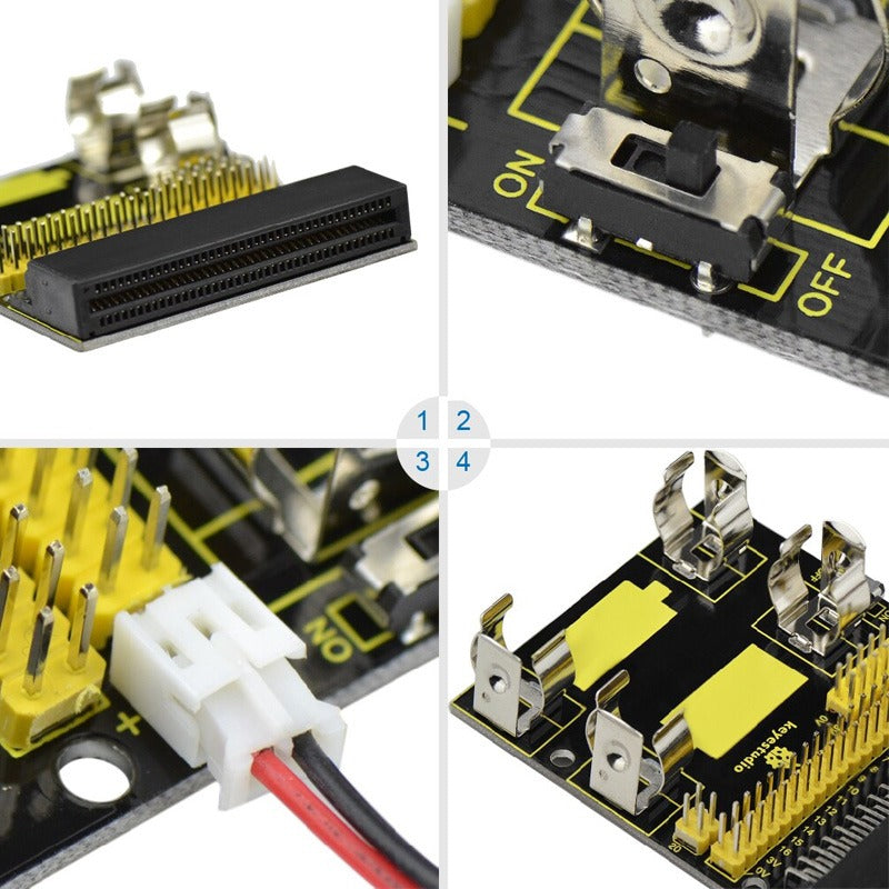 Carregar imagem para visualizador de galeria, Shield Fonte de Energia para Micro:bit
