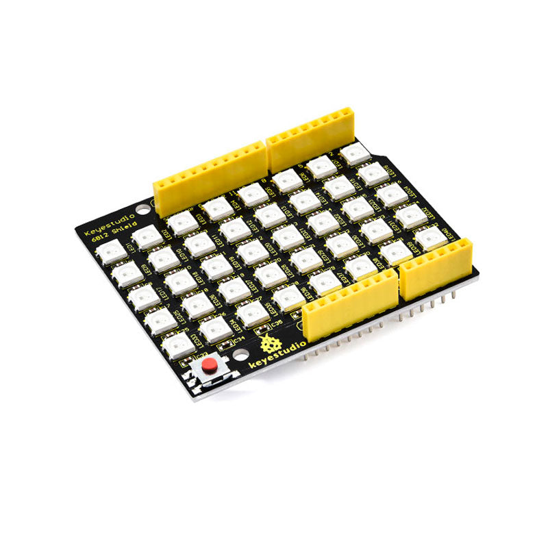 Carregar imagem para visualizador de galeria, Shield LED UNO R3 SK6812 5050 40Bits Arduino Keyestudio
