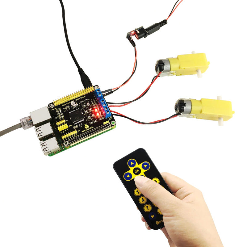 Load image into Gallery viewer, Shield motor Drive RPI L298P Keyestudio