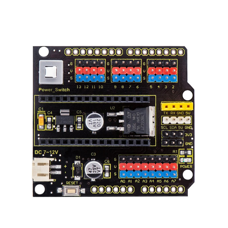 Load image into Gallery viewer, Nano Shield for Keyestudio CH340 Nano Controller Board