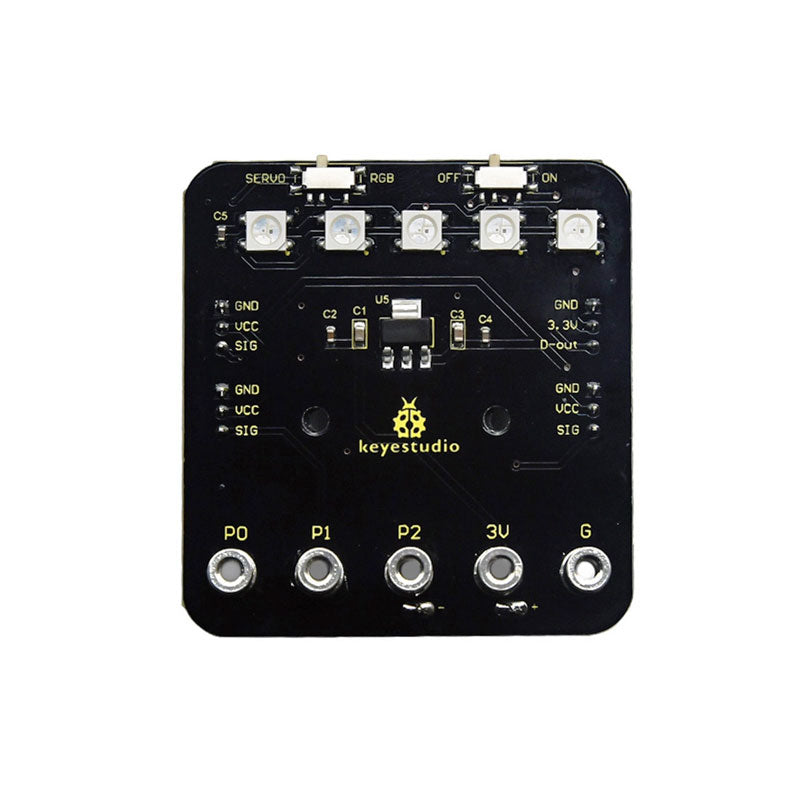 Load image into Gallery viewer, Shield for Micro:bit mini servos Keyestudio