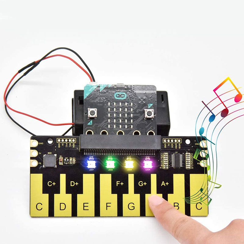 Carregar imagem para visualizador de galeria, Shield piano TTP229-LS Micro:bit Keyestudio
