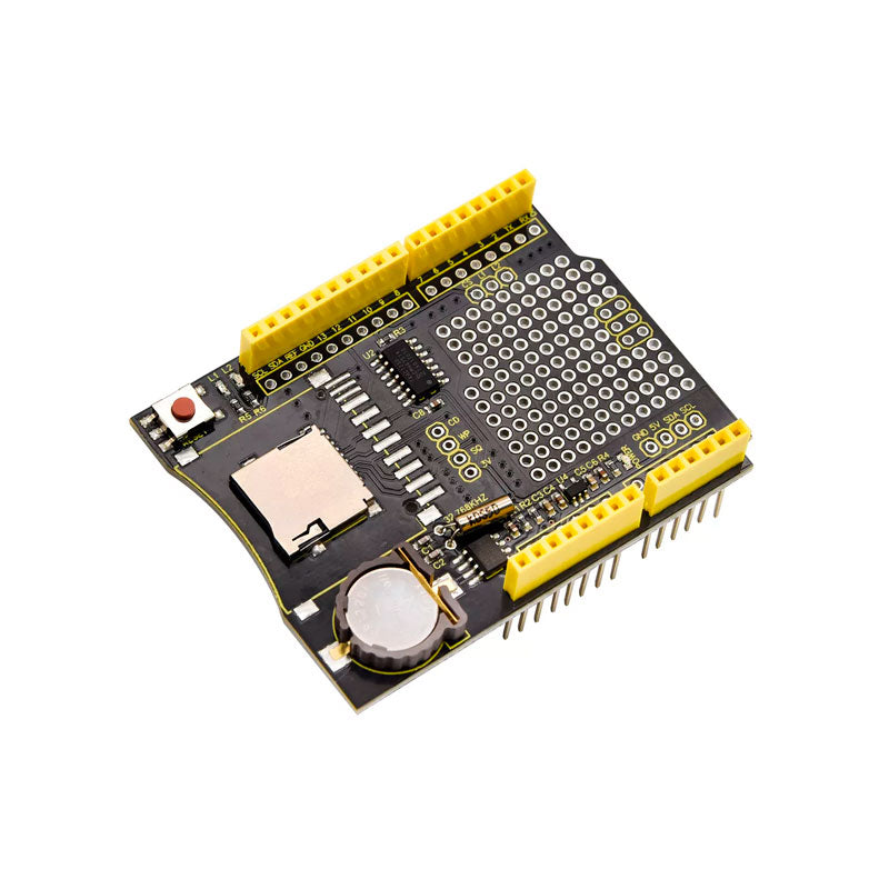 Load image into Gallery viewer, Shield with expansion board + TF card for Keyestudio data recording
