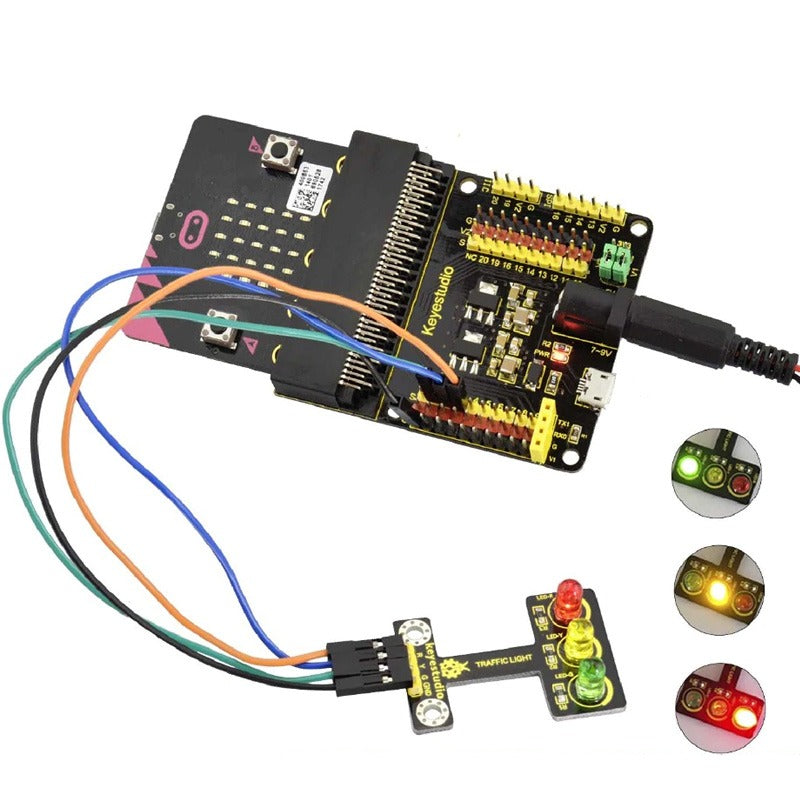 Carregar imagem para visualizador de galeria, Shield Sensores V2 Micro:bit Keyestudio
