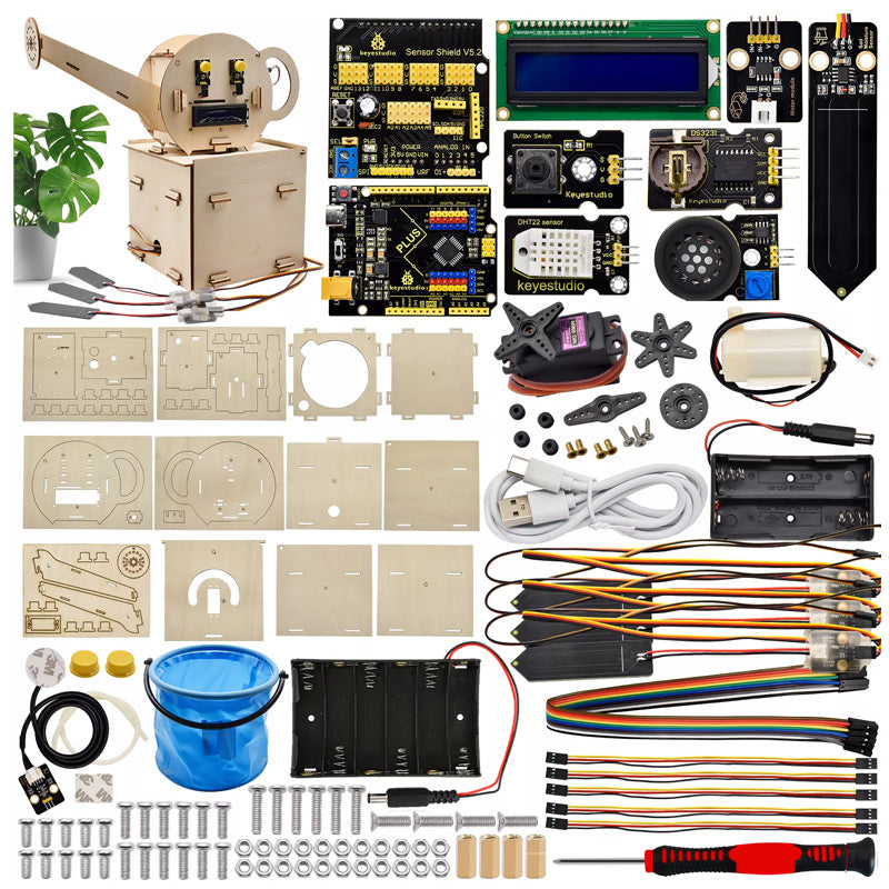 Carregar imagem para visualizador de galeria, Sistema de rega automática Keyestudio Arduino
