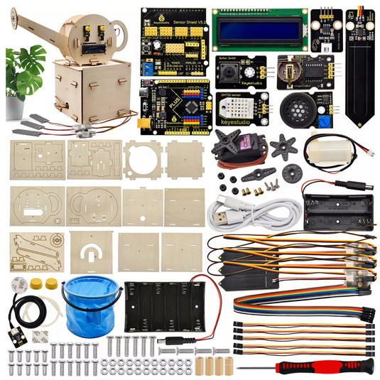 Sistema de riego automático Keyestudio Arduino