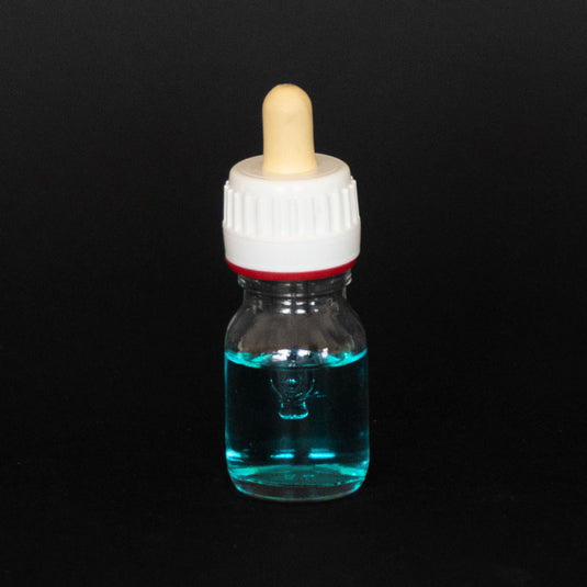 Botella de vidrio con rosca