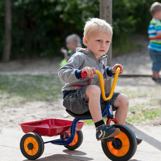 Triciclo com cesto Mini Viking (2 - 4 anos)