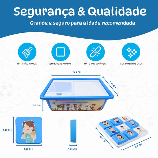 Caixa de atividades para jogos Super Combo