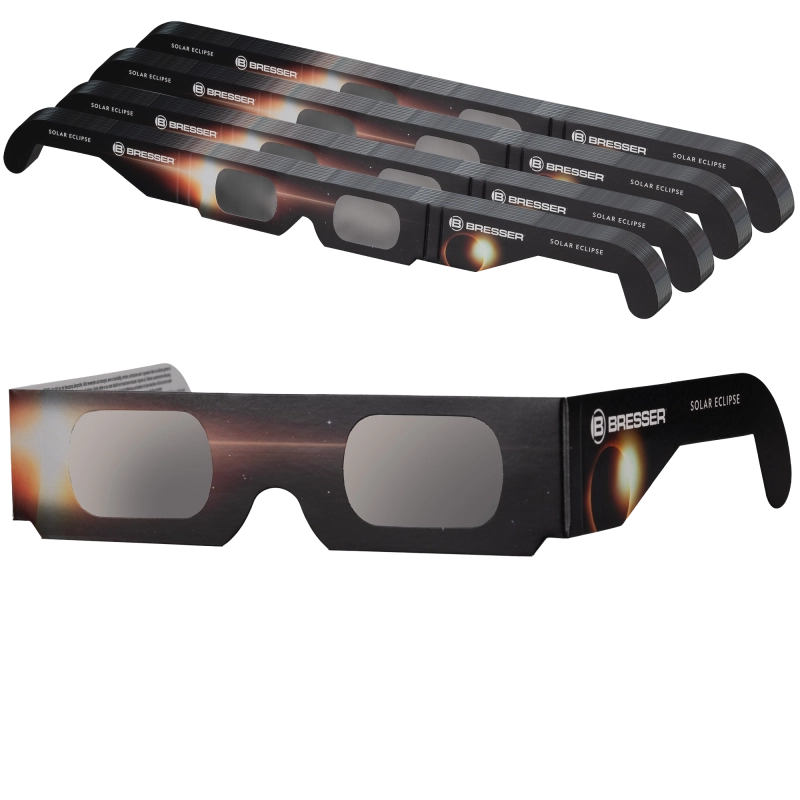 Load image into Gallery viewer, Óculos para Eclipse Solar BRESSER (100 unidades) – Design B
