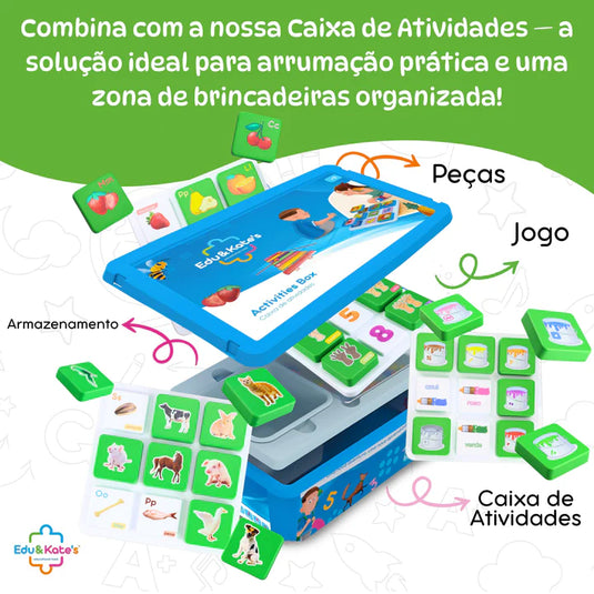 Caixa de atividades para jogos Super Combo