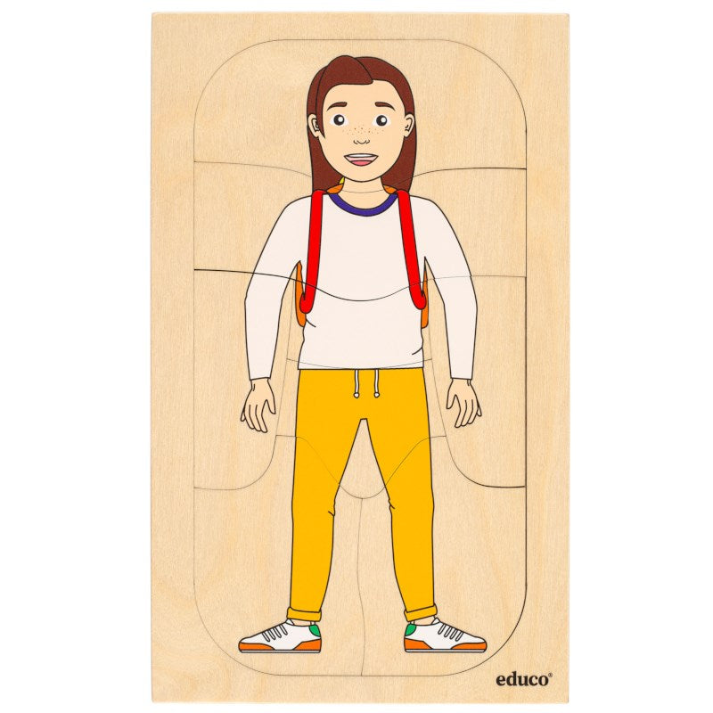 Carregar imagem para visualizador de galeria, Puzzles esquema corporal menino
