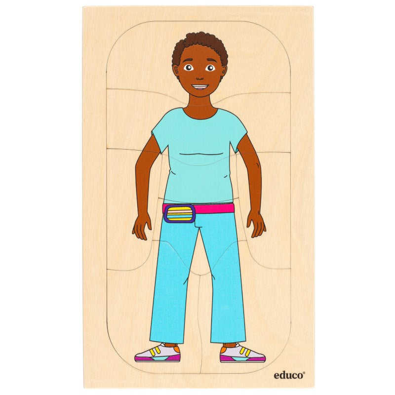 Carregar imagem para visualizador de galeria, Puzzles esquema corporal menina
