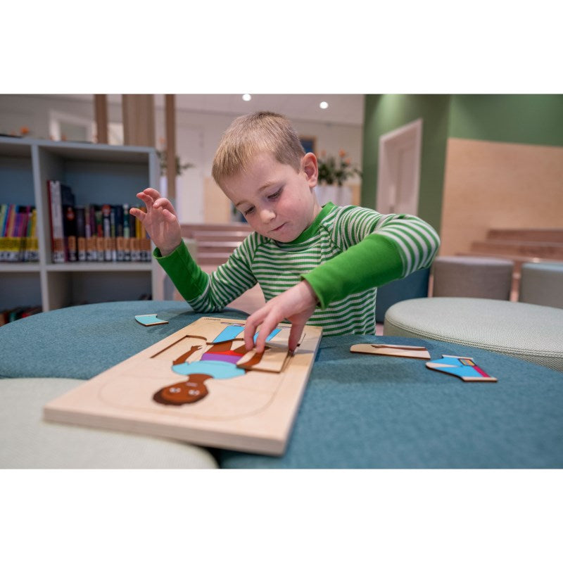 Carregar imagem para visualizador de galeria, Puzzles esquema corporal menina
