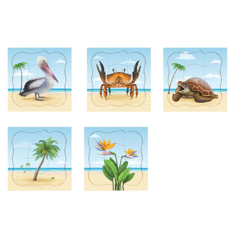 Load image into Gallery viewer, Puzzles Na Praia
