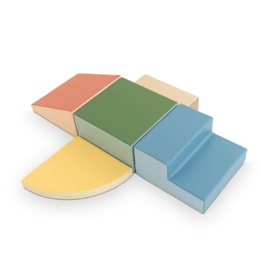 Conjunto de blocos de espuma Doji