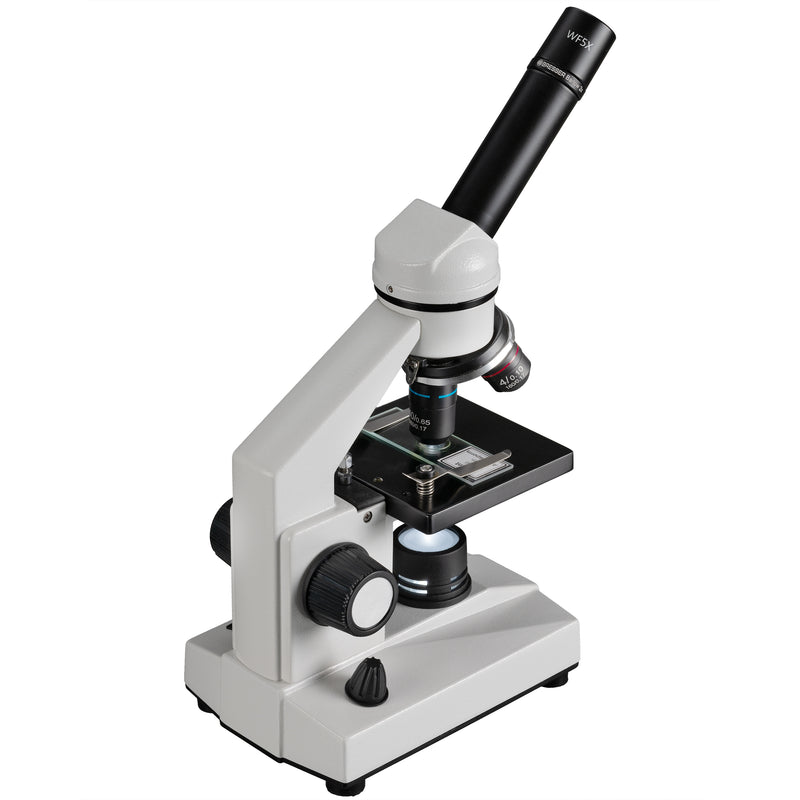 Carregar imagem para visualizador de galeria, Microscópio BRESSER Biolux DLX 20x–1280x com estrutura metálica
