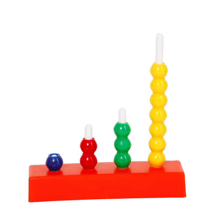 Ábaco Multibase com Estojo Laranja