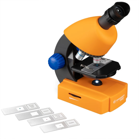 Microscópio Junior 40x-640x com mala e complementos