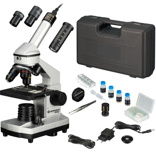 Conjunto de Microscópio 40x-1024x