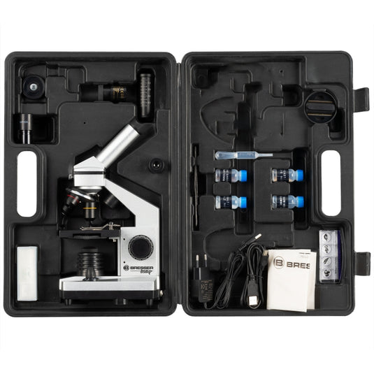 Conjunto de Microscópio 40x-1024x