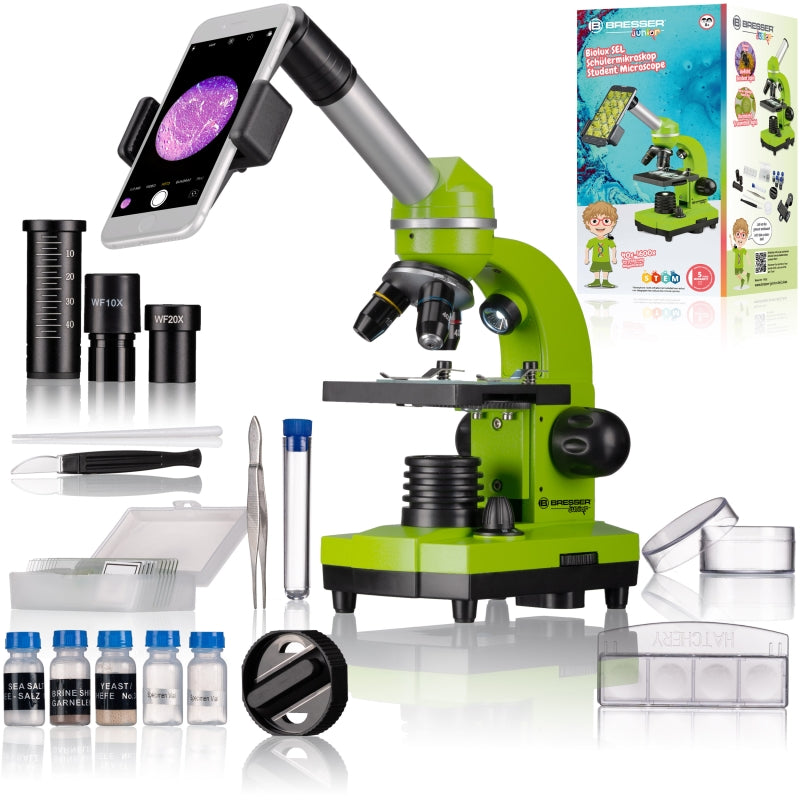 Carregar imagem para visualizador de galeria, Microscópio Escolar JUNIOR BIOLUX SEL
