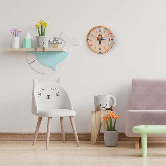 Relógio de Parede Infantil JUNIOR
