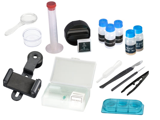 Microscópio Junior Biolux 40x–1024x National Geographic