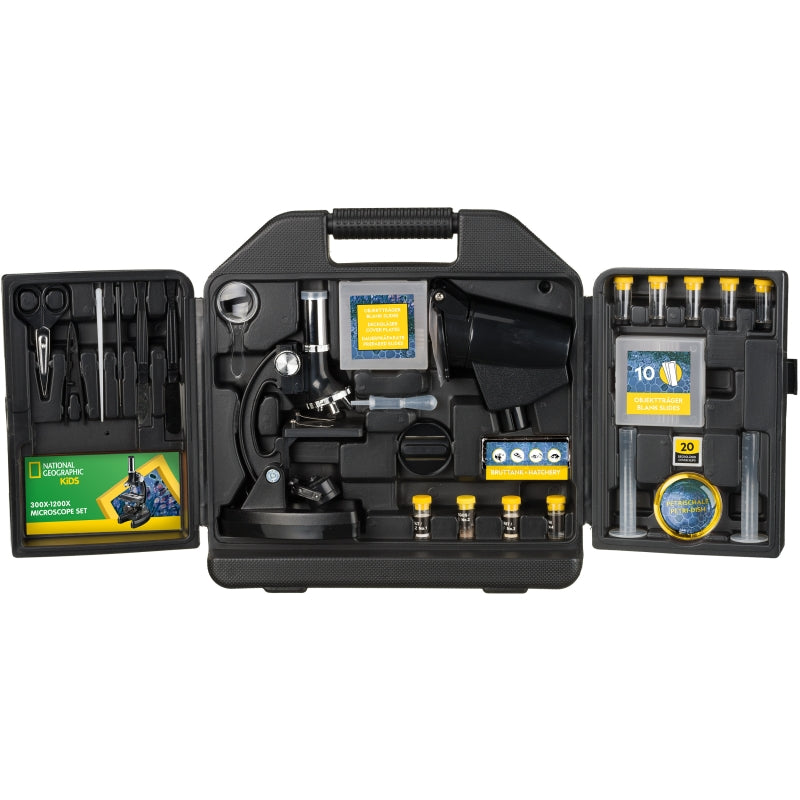 Carregar imagem para visualizador de galeria, Microscópio 300x–1200x NATIONAL GEOGRAPHIC com Mala
