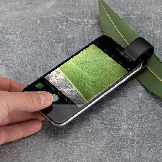 NATIONAL GEOGRAPHIC Microscópio 200x para smartphone com CPL