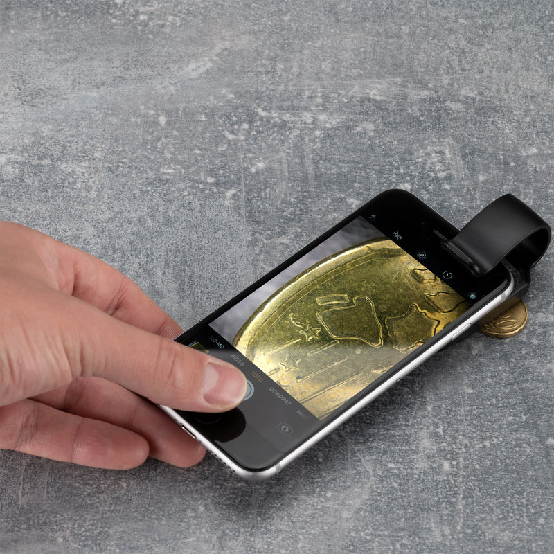 Load image into Gallery viewer, NATIONAL GEOGRAPHIC Microscópio 200x para smartphone com CPL
