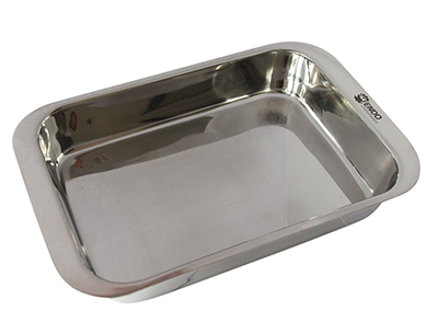 Carregar imagem para visualizador de galeria, Tabuleiro Inox - 39.5 x 16 x 3.5cm
