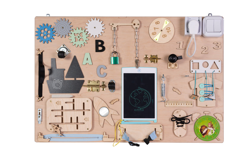 Carregar imagem para visualizador de galeria, Painel Sensorial em Madeira Natural
