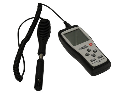 Termohigrómetro digital com termopar tipo K