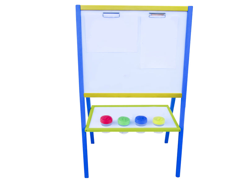 Carregar imagem para visualizador de galeria, Quadro Infantil Dupla Face com Acessórios – Madeira Colorida
